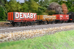 R60104 Triple Wagon Pack, Denaby Colliery, Leicester Co-Op & Hall & Co