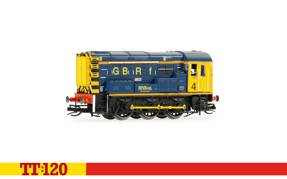 TT:120 Hornby TT3003M GBRf Class 08 0-6-0 08818 TT:120