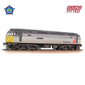 Bachmann 35-430SF - Class 47/3 - 47376 Freightliner Grey Weathered SOUND FITTED