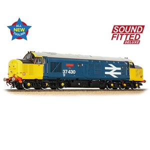 35-335SFX Bachmann Class 37/4 37430 'Cwmbran' BR Blue Large Logo - Sound Fitted Deluxe