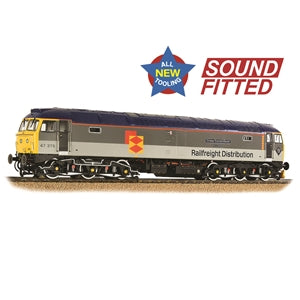 35-419SF Bachmann Class 47/3 47375 "Tinsley Traction Depot" in Railfreight Distribution grey - DCC Sound Fitted