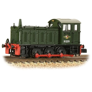 371-055 Graham Farish Class 04 D2225 in BR green with no yellow ends