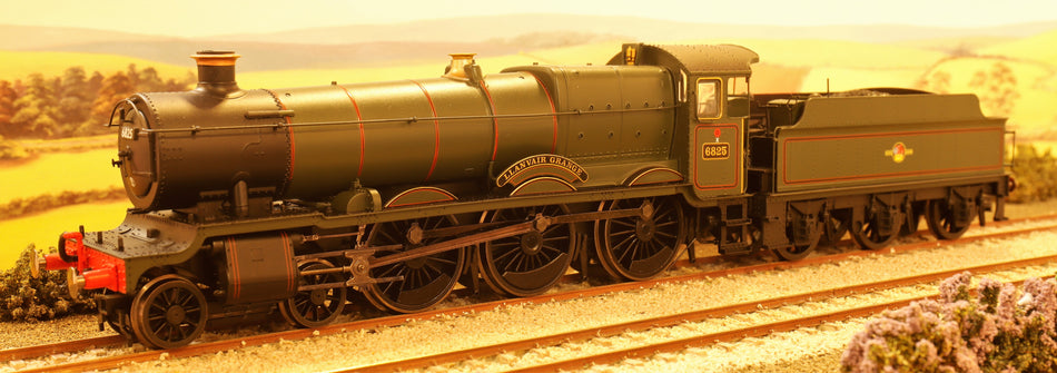 R3452 Hornby Class 6800 'Grange' 4-6-0 6825 "Llanvair Grange" in BR lined green with late crest