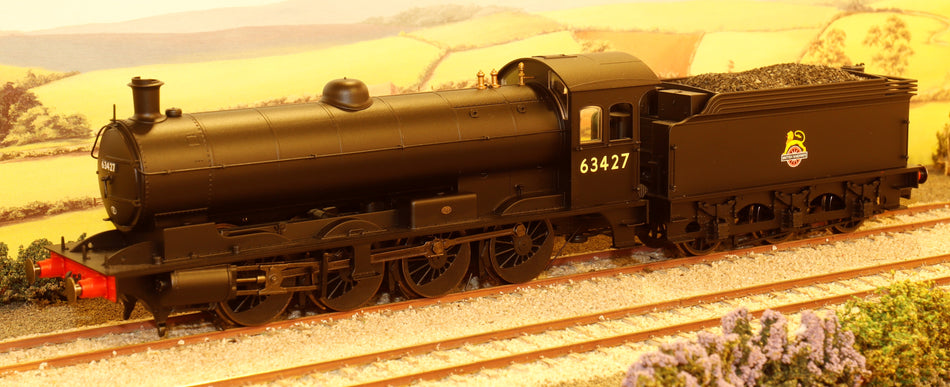 R3542 Hornby Class Q6 'Raven' 0-8-0 63427 in BR black with early emblem