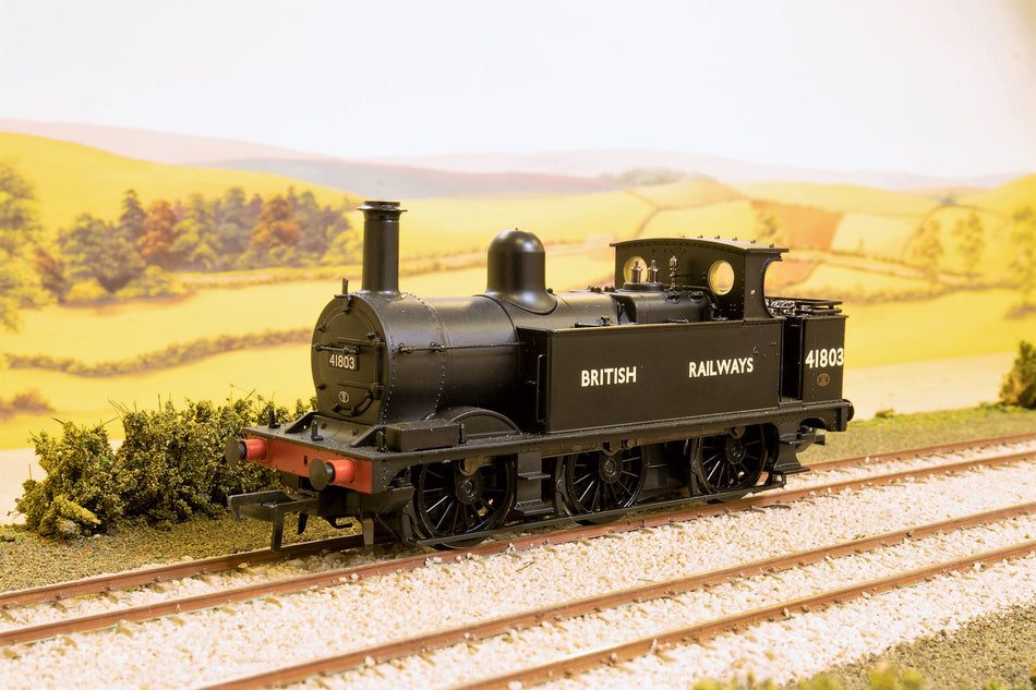 31-434 Bachmann Class 1F 'Half Cab' 0-6-0T 41803 in BR black with British Railways lettering