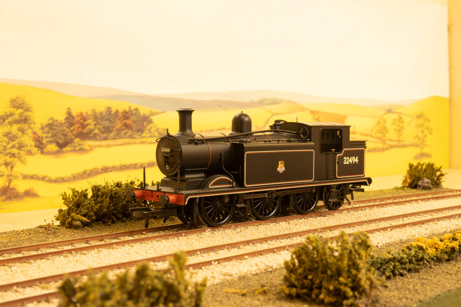 35-079 Bachmann Class E4 0-6-2T Brighton tank 32494 in BR lined black with early emblem