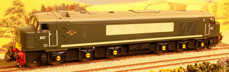 Heljan 45101 - Class 45 1Co-Co1 - BR Green/Small Yellow Warning Panel - D57