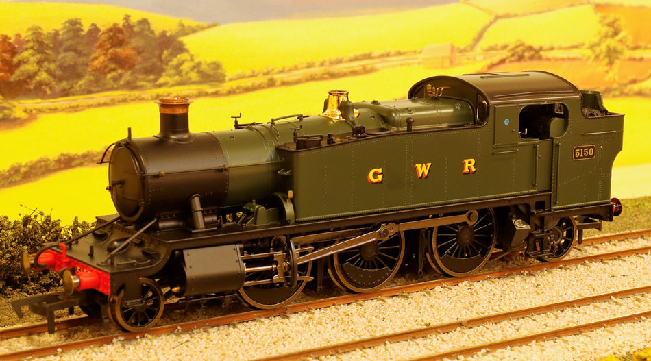 4S-041-004 Dapol Class 5101 'Large Prairie' 2-6-2T 5150 in GWR green with GWR lettering