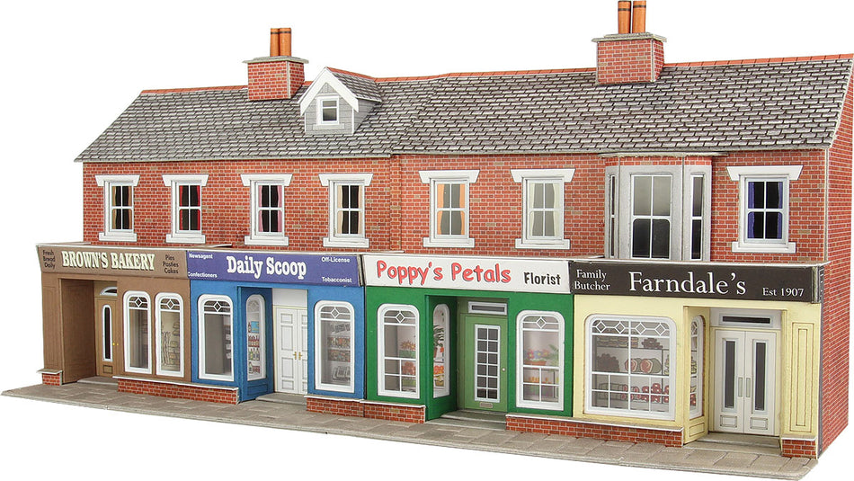 Metcalfe - Low Relief Terraced Shop Fronts - PO272