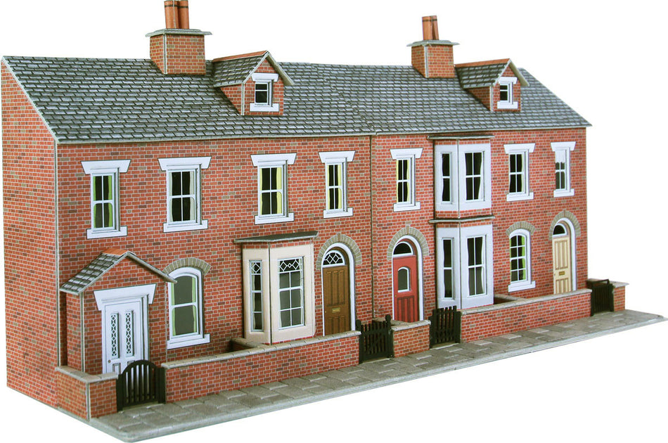 Metcalfe - Low Relief Terraced House Fronts - Brick - PO274