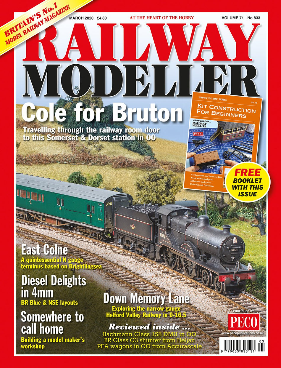 Railway Modeller MARCH 2020 Vol.71 No.833