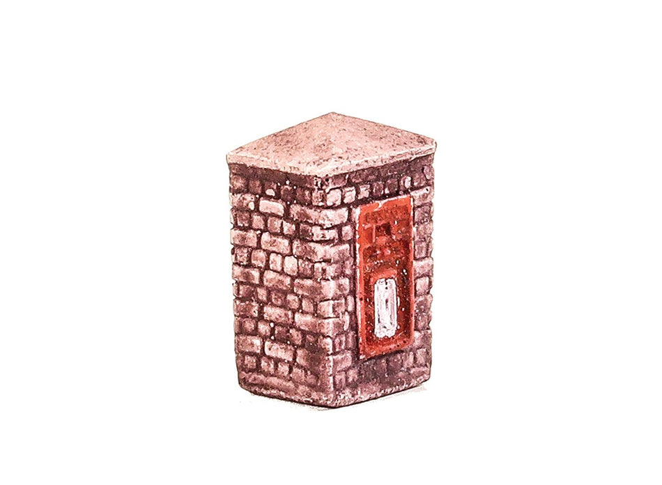 Harburn Hamlet - OO Post Box in Brick Column - SS339