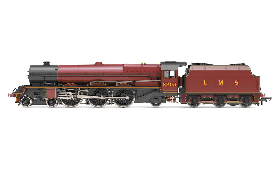 R3999 Hornby LMS, Princess Royal, 4-6-2, 6205 'Princess Victoria' (with flickering firebox)